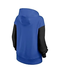 Nike Women's Royal/Black Kentucky Wildcats Oversized Legacy Phoenix Pullover Hoodie