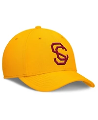 Nike Men's Gold Usc Trojans Rise Academic Dri-fit Flex Hat