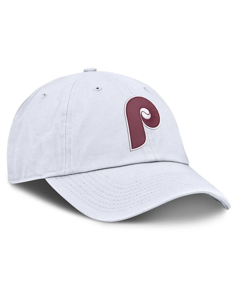 Nike Men's White Philadelphia Phillies Cooperstown Collection Club Adjustable Hat