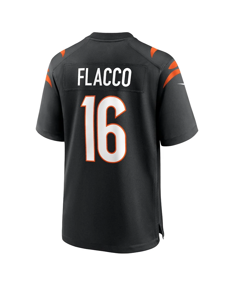 Nike Men's Joe Flacco Black Cincinnati Bengals Team Game Jersey
