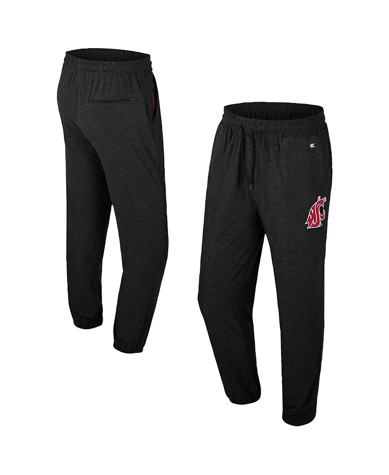 Colosseum Men's Black Washington State Cougars Revolution Jogger Pants