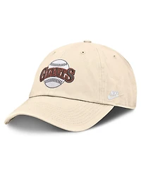 Nike Men's Natural San Francisco Giants Cooperstown Collection Club Adjustable Hat