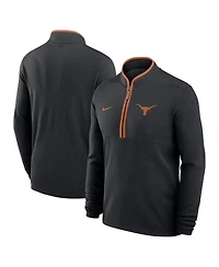 Nike Men's Texas Longhorns Courtside Victory Dri-fit Half-Zip Pullover Sweatshirt