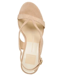 Dolce Vita Women's Izela Strappy Slingback High Heel Dress Sandals