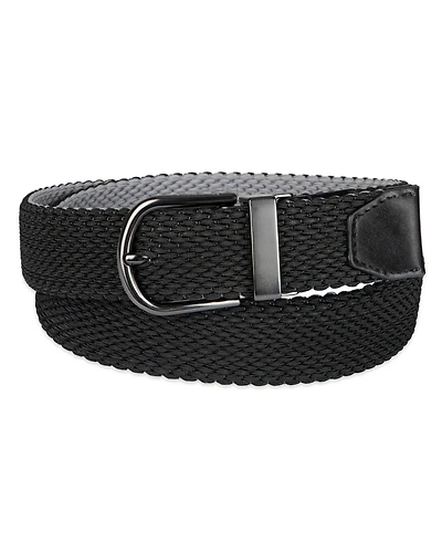 Cole Haan Men's Two-in-One Reversible Braided Stretch Belt
