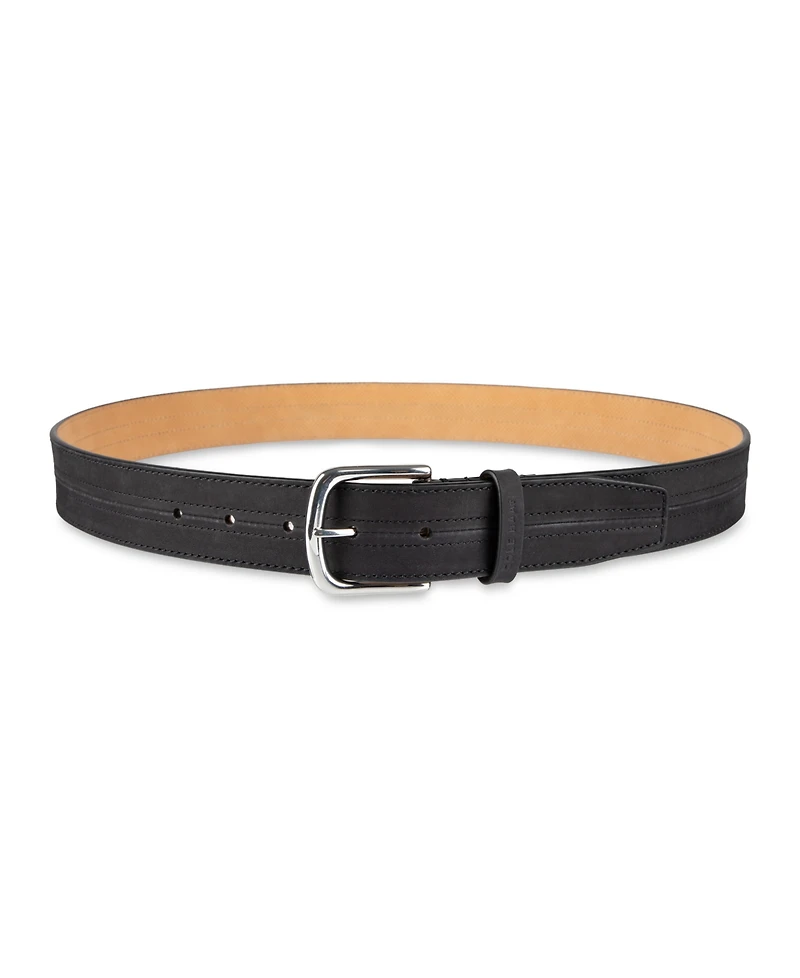 Cole Haan Men's Seam-Stitched Leather Dress Belt