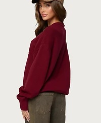 Edikted Women's Swan Oversized Knit Sweater