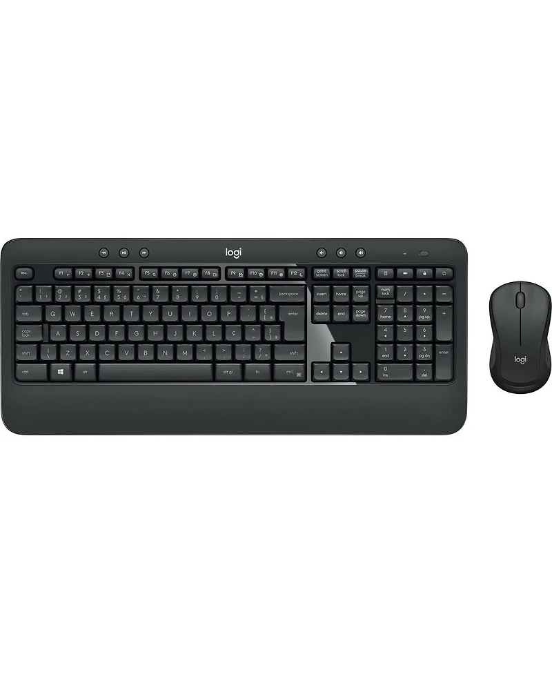 Logitech MK540 Wireless Combo With Keyboard And Mouse - Black