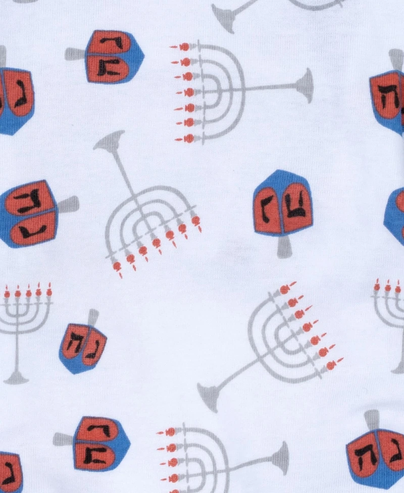 Leveret Dog Cotton Pajama Menorah