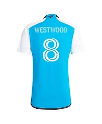 Adidas Men's Ashley Westwood Blue Charlotte Fc 2024 The Carolina Kit: Explore Replica Player Jersey