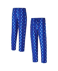 Concepts Sport Men's Royal New England Patriots Record Throwback All Over Knit Pants