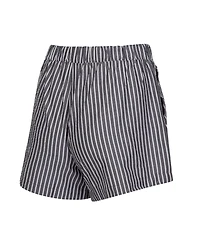 Concepts Sport Women's 2-Pack Charcoal Jacksonville Jaguars Stripes and Solids Boxer Shorts Set