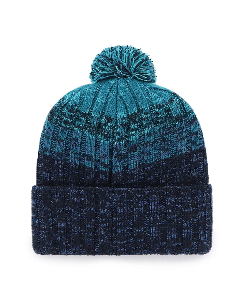 '47 Brand Men's Navy Seattle Mariners Cascade Cuffed Knit with Pom Hat