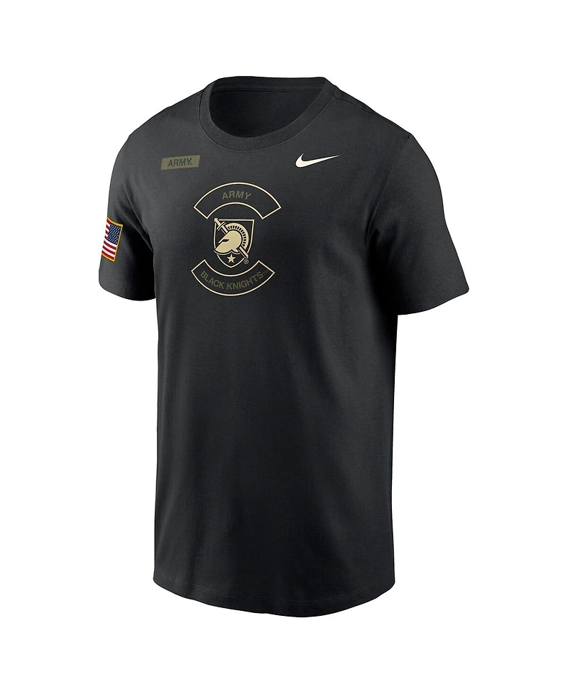 Nike Men's Black Army Knights 2025 Military Appreciation Dri-fit T-Shirt