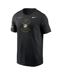 Nike Men's Black Army Knights 2025 Military Appreciation Dri-fit T-Shirt