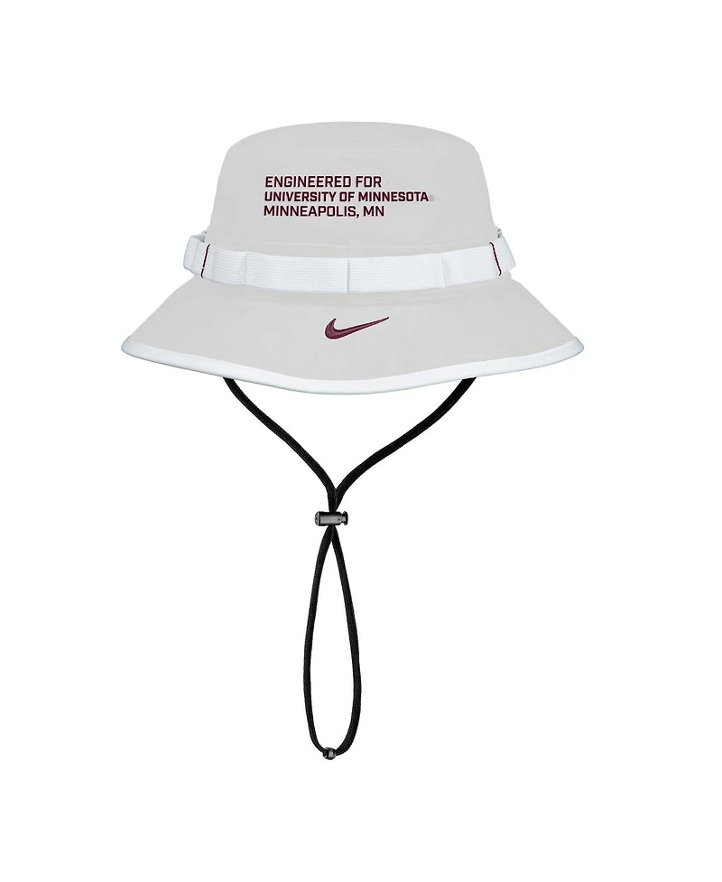 Nike Men's Gray Minnesota Golden Gophers 2025 On-Field Boonie Performance Bucket Hat