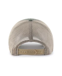 '47 Brand Men's Hunter Green/Tan Milwaukee Bucks Wabash Patch Clean Up Adjustable Hat