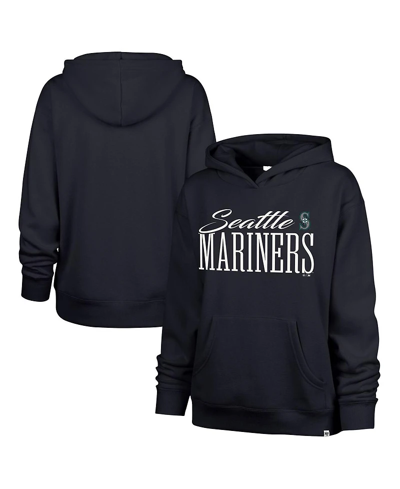 '47 Brand Women's Navy Seattle Mariners Whim Hoodie