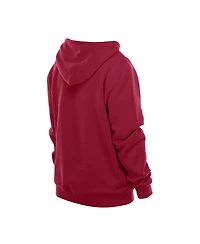 New Era Men's Burgundy Washington Commanders Combine Authentic Local State Throwback Hoodie