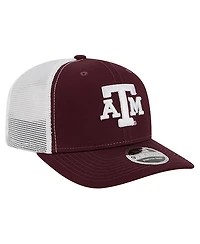New Era Men's Maroon Texas A M Aggies Team 9SEVENTY Coolera Trucker Adjustable Hat