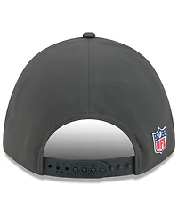 New Era Men's Charcoal Seattle Seahawks 2025 Sideline Cold Weather 9FORTY M-Crown Adjustable Hat
