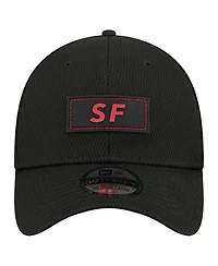 New Era Men's Black San Francisco 49ers Scoreboard 39THIRTY Flex Hat
