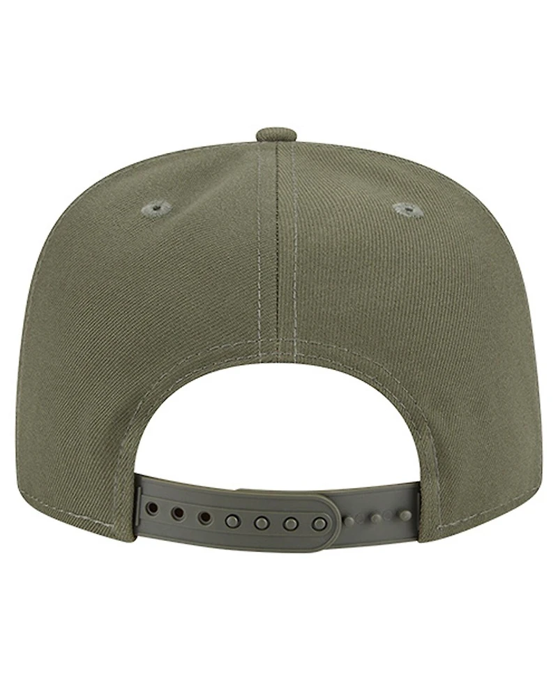 New Era Big Boys and Girls Olive Chicago Bears Color Pack A-Frame 9FIFTY Snapback Hat