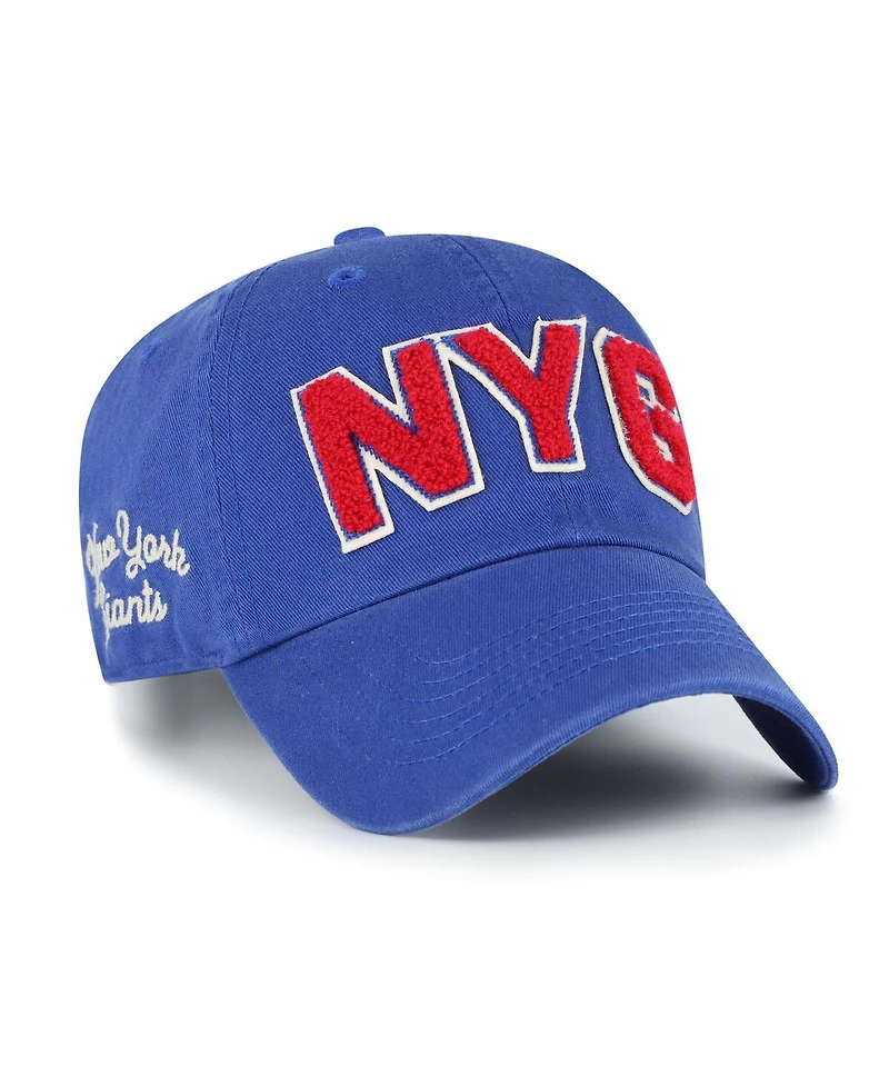'47 Brand Women's Royal New York Giants Zoey Clean Up Adjustable Hat