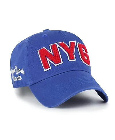 '47 Brand Women's Royal New York Giants Zoey Clean Up Adjustable Hat