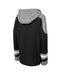 Outerstuff Big Boys and Girls Black Los Angeles Kings Must Have Home V-Neck Hoodie