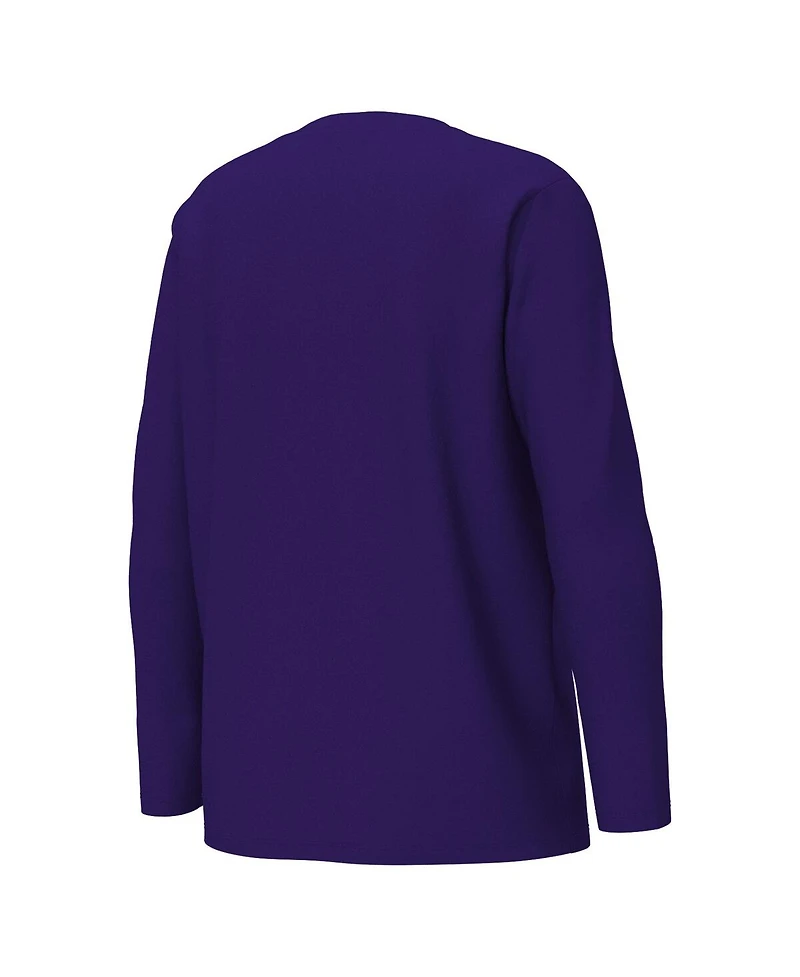 Outerstuff Big Boys and Girls Purple Minnesota Vikings Chestnut Holiday Sleep Set