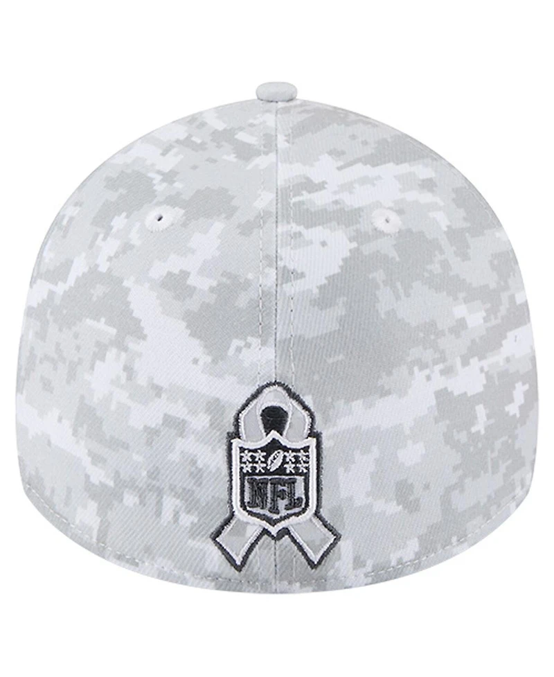 New Era Men's White Kansas City Chiefs 2025 Salute to Service Digital Camo Fan Pack 39THIRTY Flex Hat