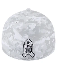 New Era Men's White Kansas City Chiefs 2025 Salute to Service Digital Camo Fan Pack 39THIRTY Flex Hat