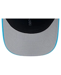 New Era Men's Blue Carolina Panthers Script 9SEVENTY Adjustable Hat