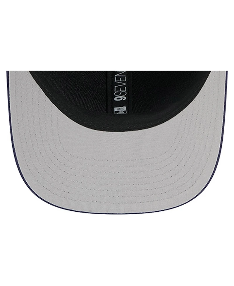 New Era Men's Navy Ole Miss Rebels Script Performance Rope 9SEVENTY Adjustable Hat