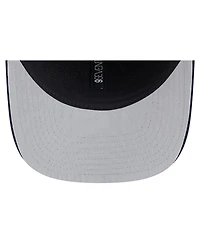 New Era Men's Navy Houston Texans Script 9SEVENTY Adjustable Hat