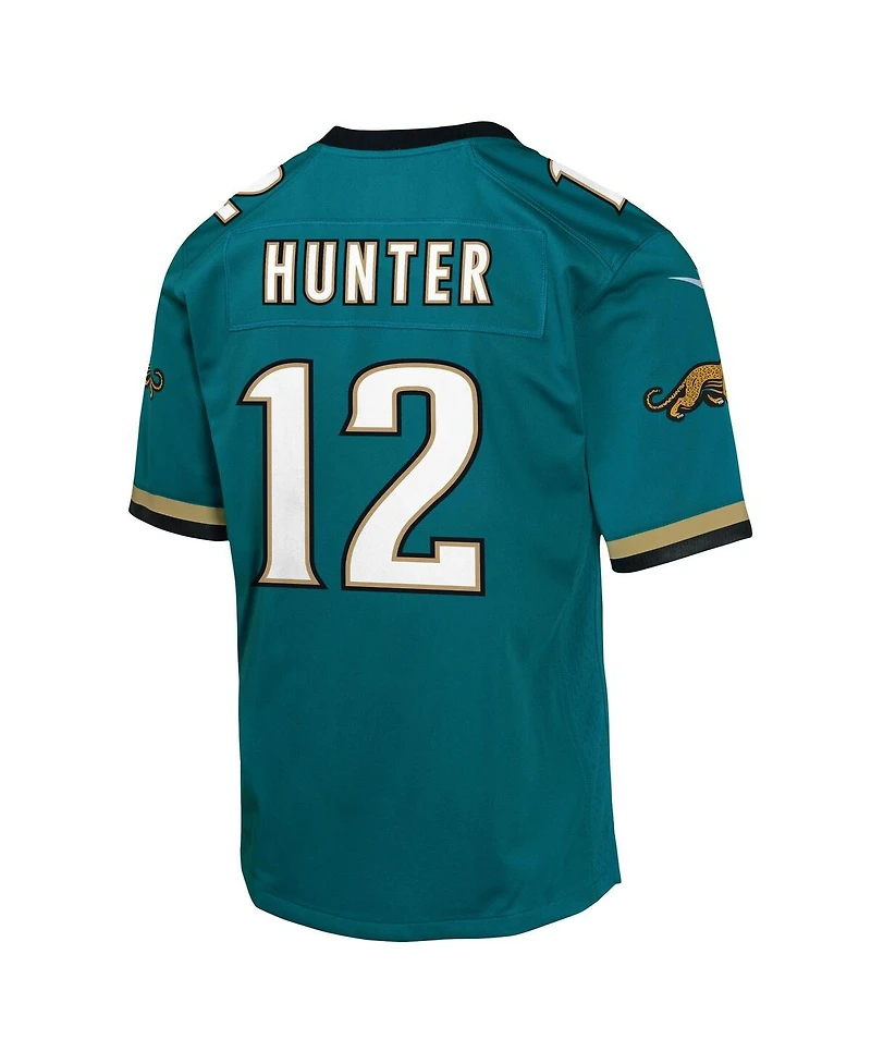 Nike Big Boys and Girls Travis Hunter Teal Jacksonville Jaguars Alternate Game Jersey