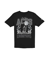 New Era Men's Black Las Vegas Aces 2025 Wnba Finals Champions Boxy Vintage T-Shirt