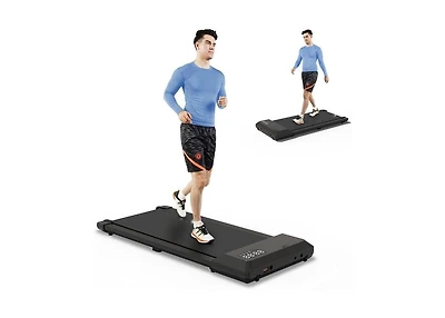 Deerrun 14.96 31.50 inches 1.2 HorsePower 2.5MPH-4KPH Walk Pad 250LBS Max weight capacity