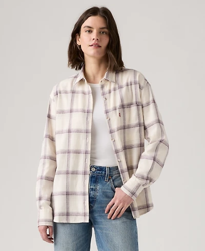 Levi's Women's Henriette Flannel Long Sleeve Shirt