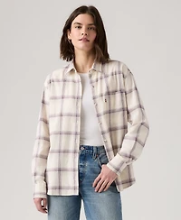 Levi's Women's Henriette Flannel Long Sleeve Shirt
