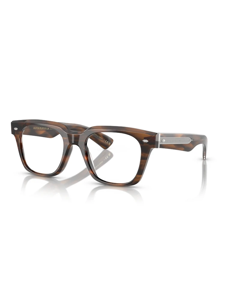 Oliver Peoples Men's Square Alfrey Eyeglasses, OV5570U