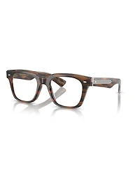Oliver Peoples Men's Square Alfrey Eyeglasses, OV5570U