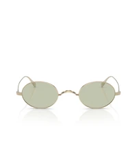 Oliver Peoples Men's Round Calidor Eyeglasses, OV1185