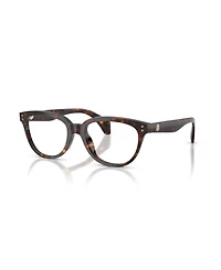 Moncler Unisex Square Eyeglasses