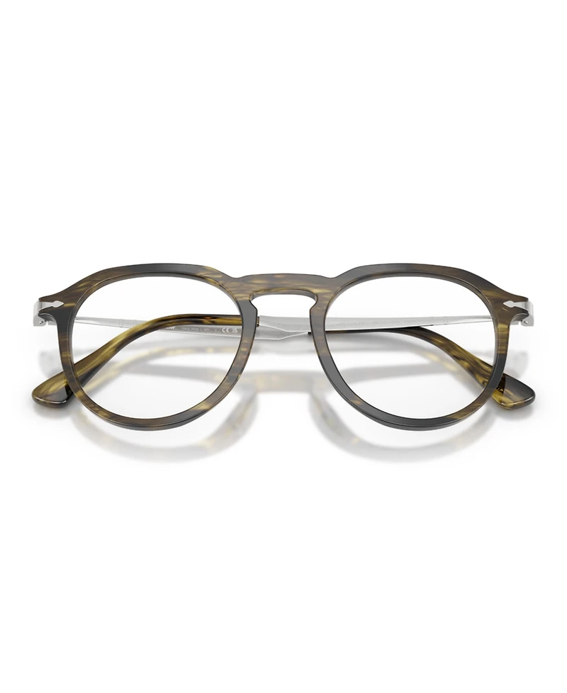 Persol Unisex Square Pier Eyeglasses