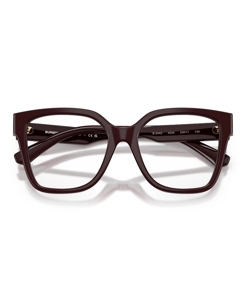 Burberry Women's Square Eyeglasses