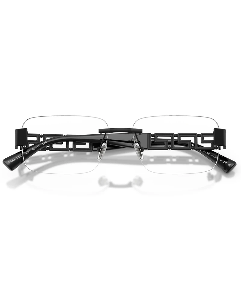 Versace Unisex Square Eyeglasses, VE1310