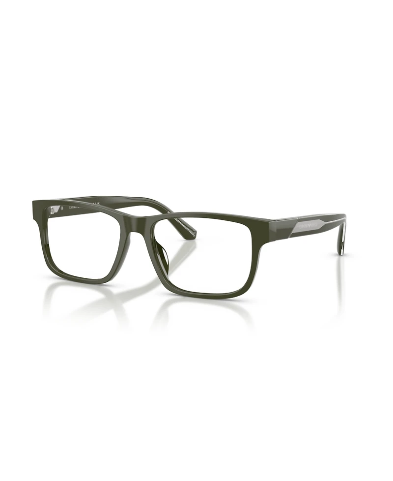 Emporio Armani Men's Square Eyeglasses
