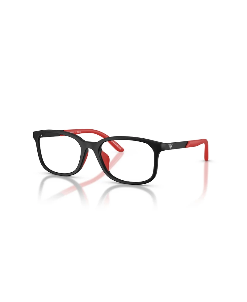 Emporio Armani Kids Men's Square Eyeglasses